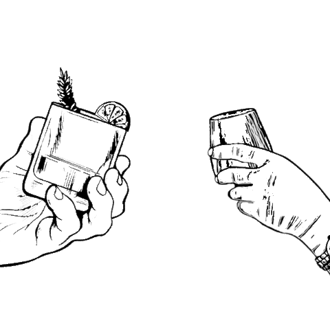 Cheers Salud Sticker by Mezcal Casco Legendario