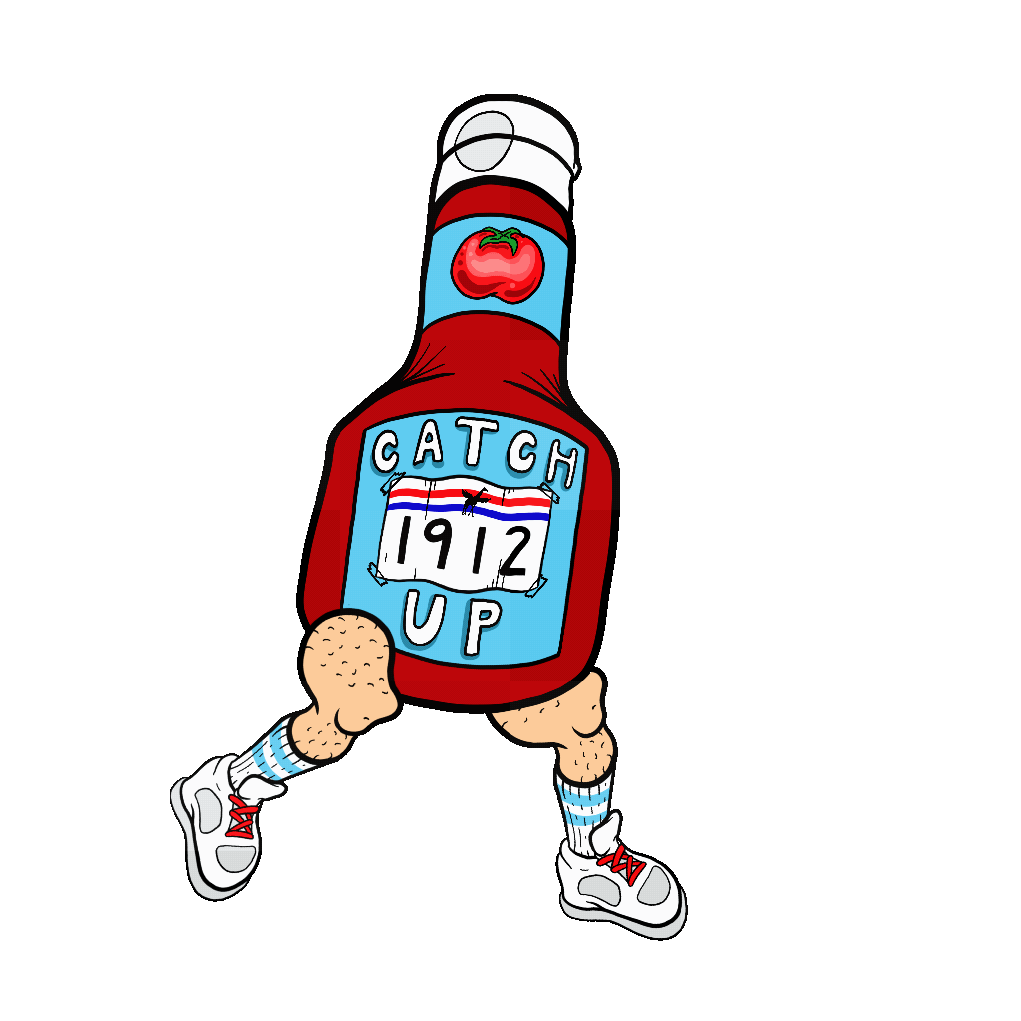 Go Catch Up Sticker by Rif for iOS & Android GIPHY