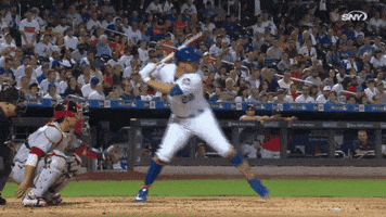 Excited Home Run GIF by SNY