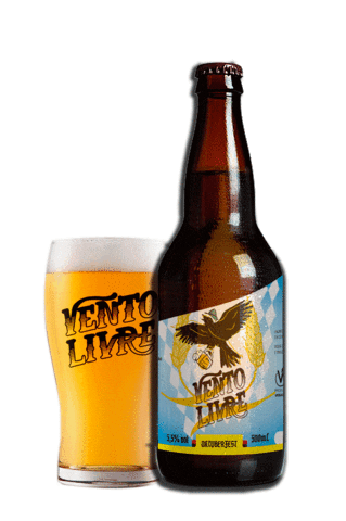 Beer Oktoberfest Sticker by cervejaventolivre