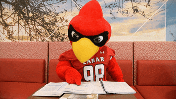 Studying Big Red GIF by Lamar University