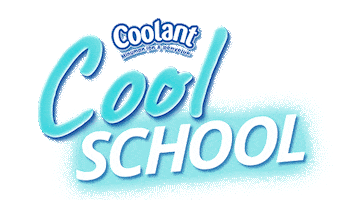 Coolant Sticker