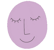 Happy Face Cover Sticker