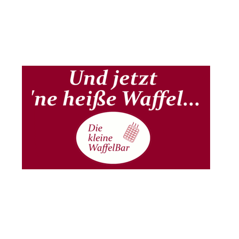 Waffle Sticker by diekleinewaffelbar