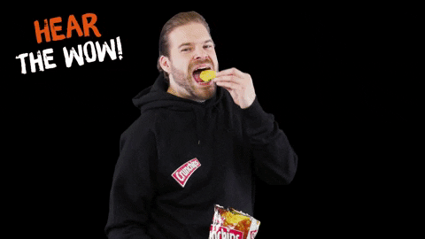 Cream Cheese Wow GIF by Crunchips - Find & Share on GIPHY