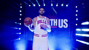 Nikola Vucevic Sport GIF by Chicago Bulls