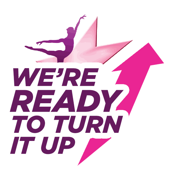 Turn It Up Dance Convention Sticker by Turn It Up Dance Challenge
