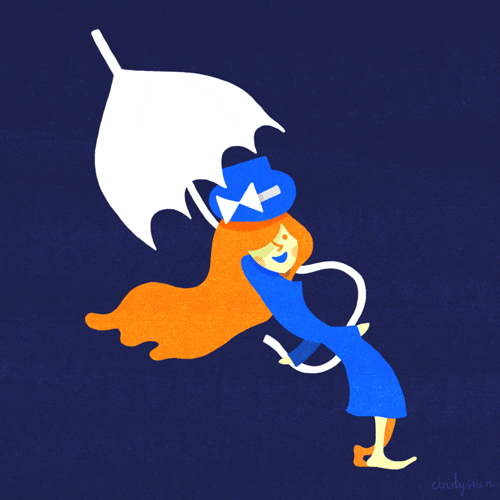 Girl Umbrella Walking GIFs Get the best GIF on GIPHY