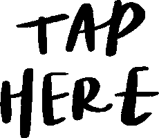 Tap Here Sticker by Erin Sullivan