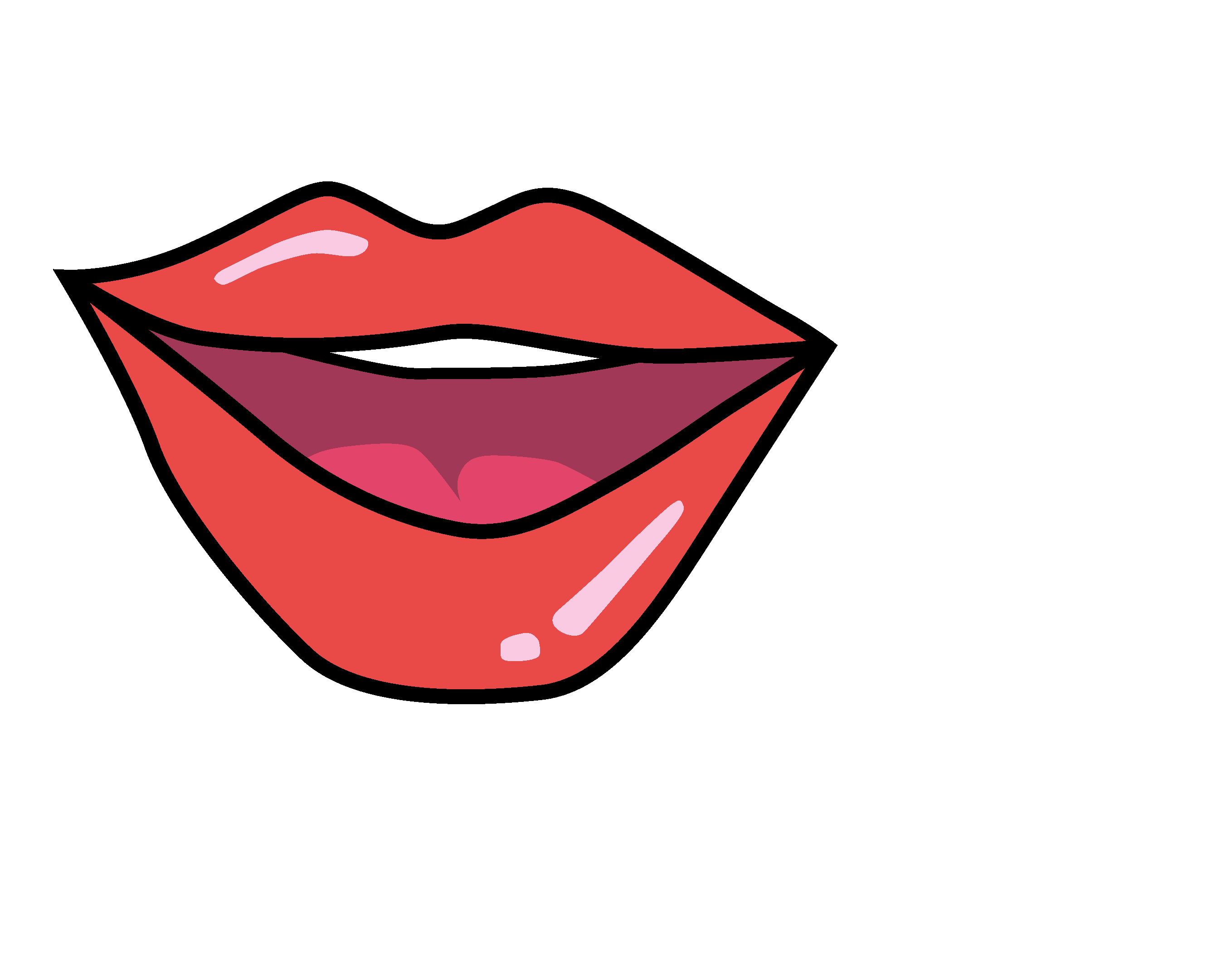 Laugh Lips Sticker by Jeff McCann for iOS & Android GIPHY