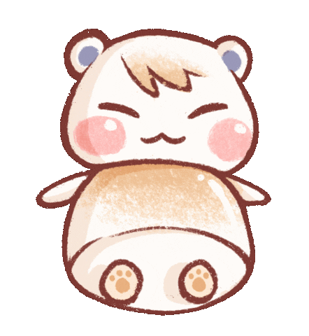 Animal Crossing Marshmallow Sticker
