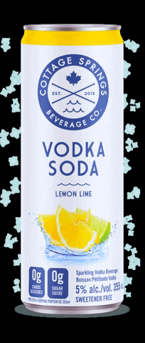 Vodka Lemon GIF by CottageSprings