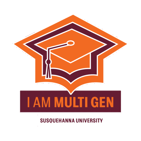 Family Celebrate Sticker by Susquehanna University