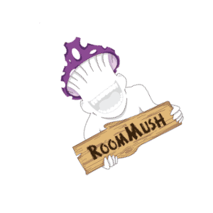 Mushroom Minimalprog Sticker by Roommush