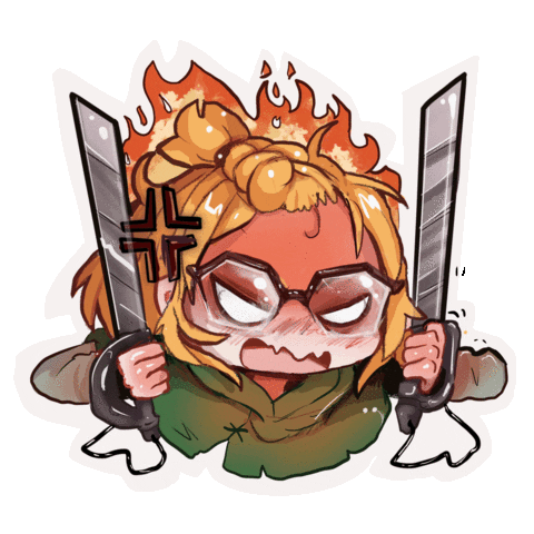 Angry Sticker