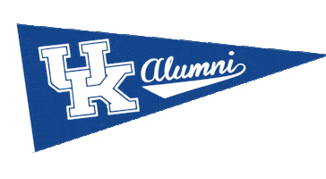 College Flag Sticker by University of Kentucky