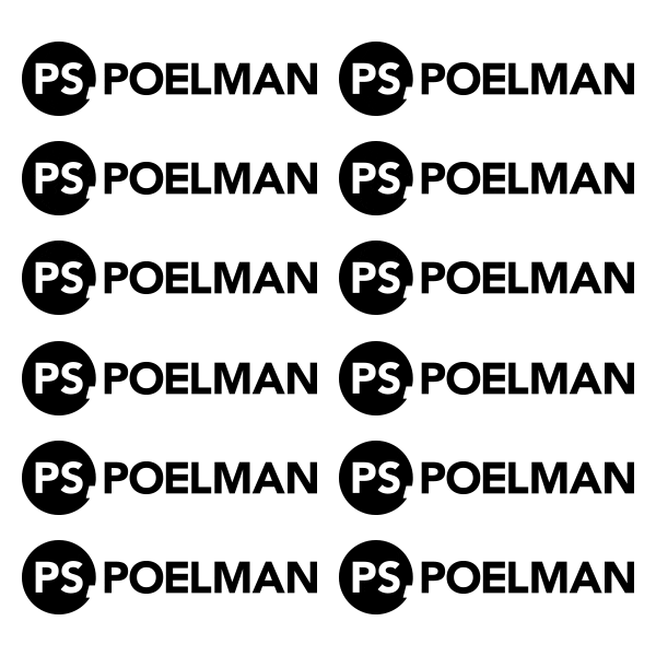 PS Poelman Sticker