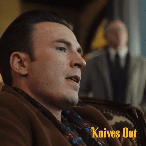 Chris Evans Upyourass GIF by Knives Out