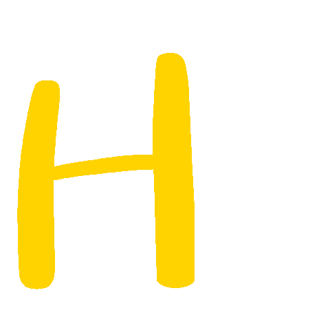 Handwriting Hello Sticker