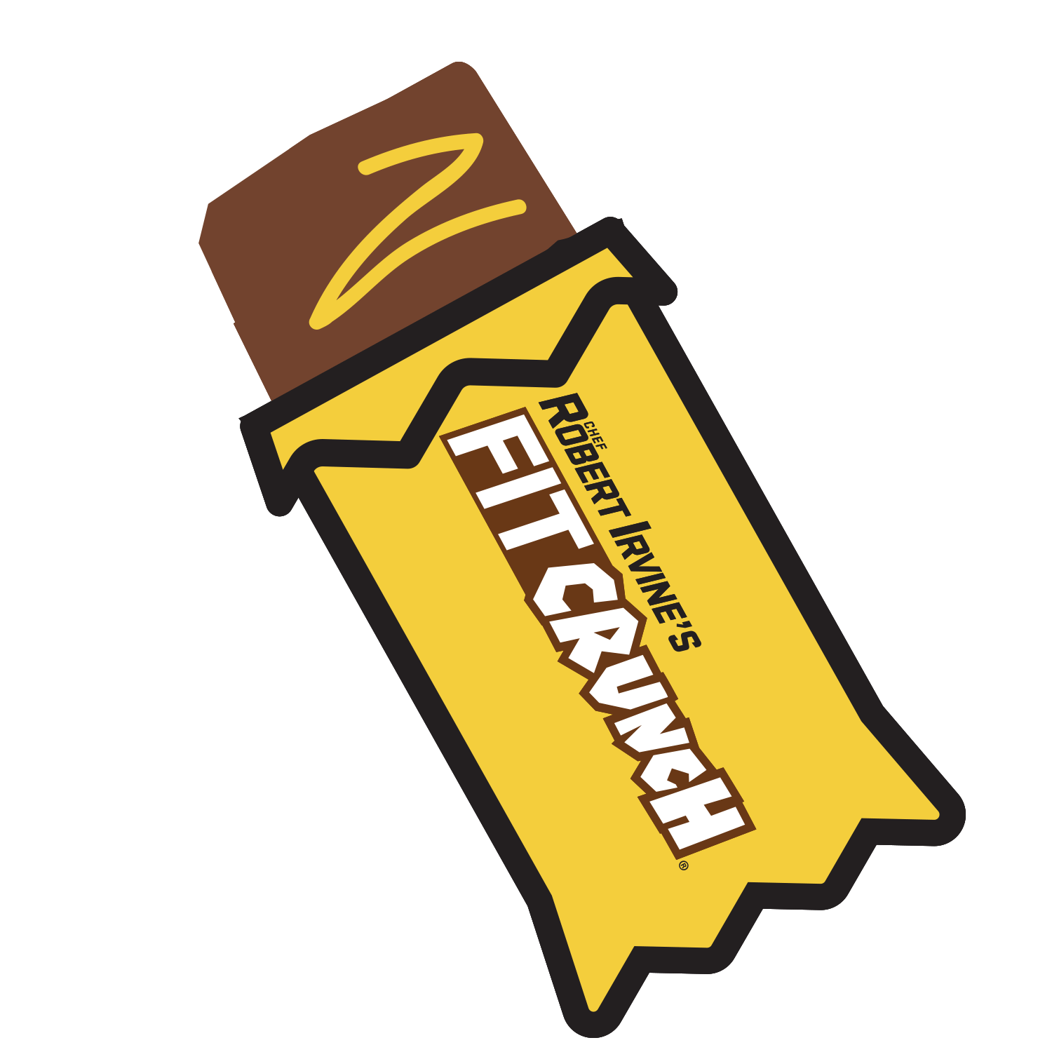 Happy Protein Bar Sticker by FITCRUNCH for iOS & Android | GIPHY