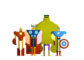 the avengers GIF by Robin Davey