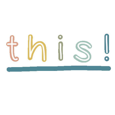 Lettering Doodles Sticker