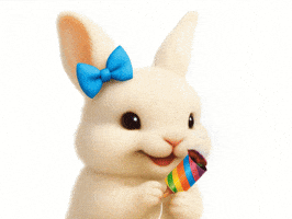 Surprise Bunny GIF