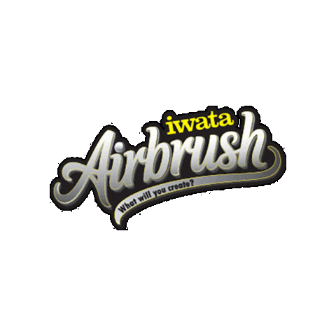 Airbrush Sticker by Anest Iwata
