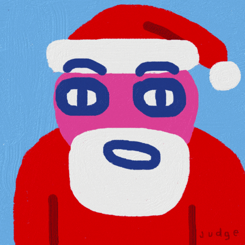 Merry Christmas GIF by JudgeArt