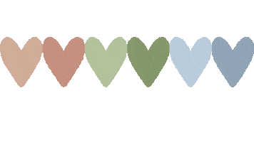 In Love Hearts Sticker