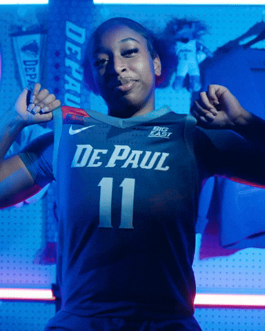 Womens Basketball GIF by DePaul Athletics