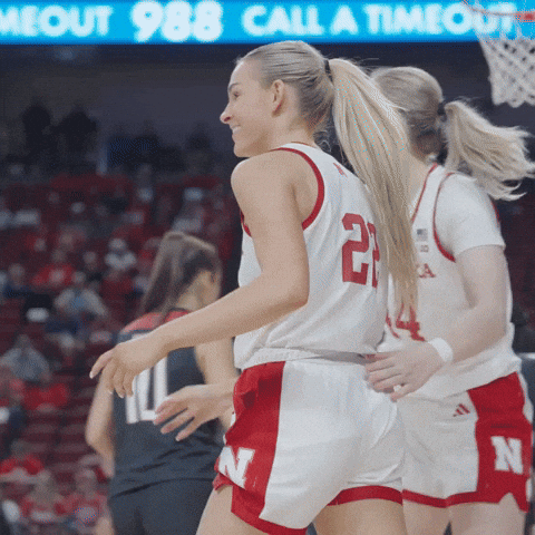 Womens Basketball Nebrasketball GIF by Huskers