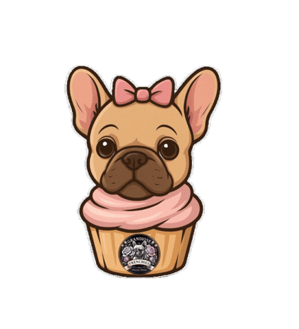 Cake Cupcake Sticker by Grandiose Frenchies
