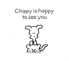 Miss U I Love You GIF by Chippy the Dog