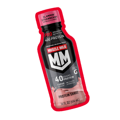 Gym Protein Sticker by Muscle Milk
