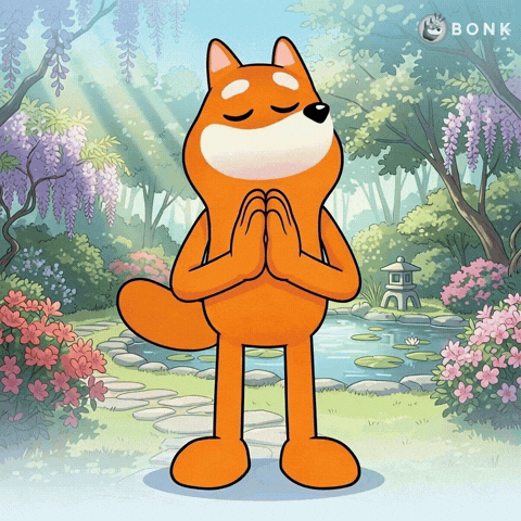 Praying Light Rays GIF by BONK