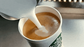 starbucks latte GIF