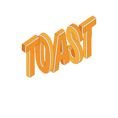 Toast Press Sticker