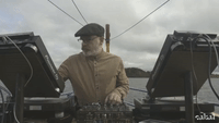 Vinyl Record Blown Overboard During DJ Set on Irish River