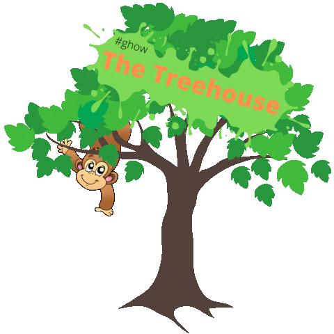 Treehouse Sticker by Ghow