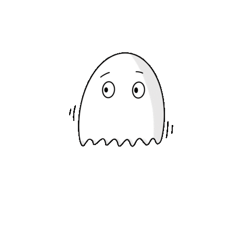 Halloween Ghost Sticker