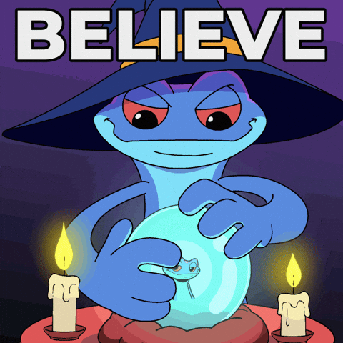 Believe GIF by Snek