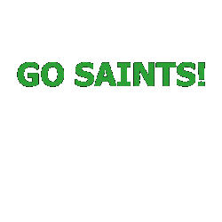 Team Saints Sticker by BJM High School