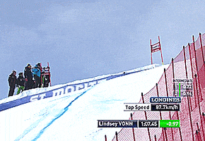 lindsey vonn you may love her or not but what a champ she is GIF