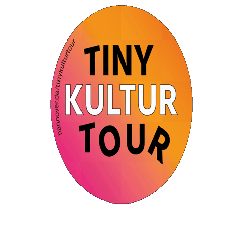 Tinykulturtour Sticker by Bureau Sebastian Moock