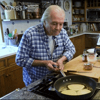 Pancake Day Cooking GIF by American Masters on PBS