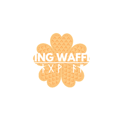 viking waffles Sticker
