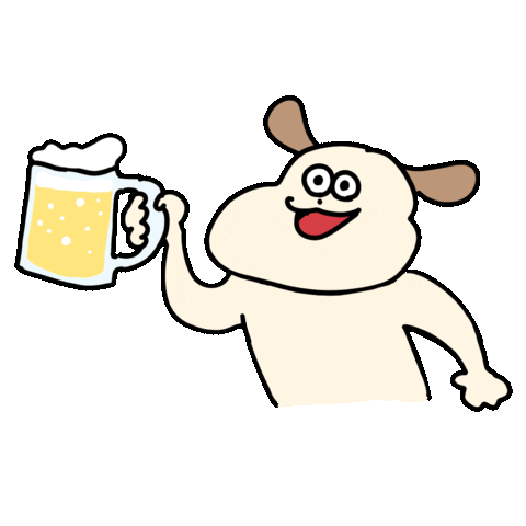 Dog Sake Sticker