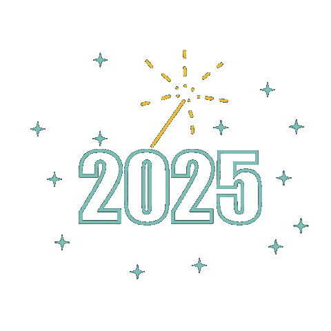 New Year Sticker