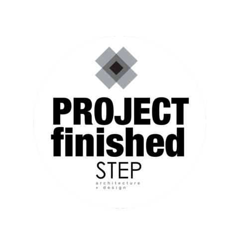 STEP ARCHITECTURE Sticker